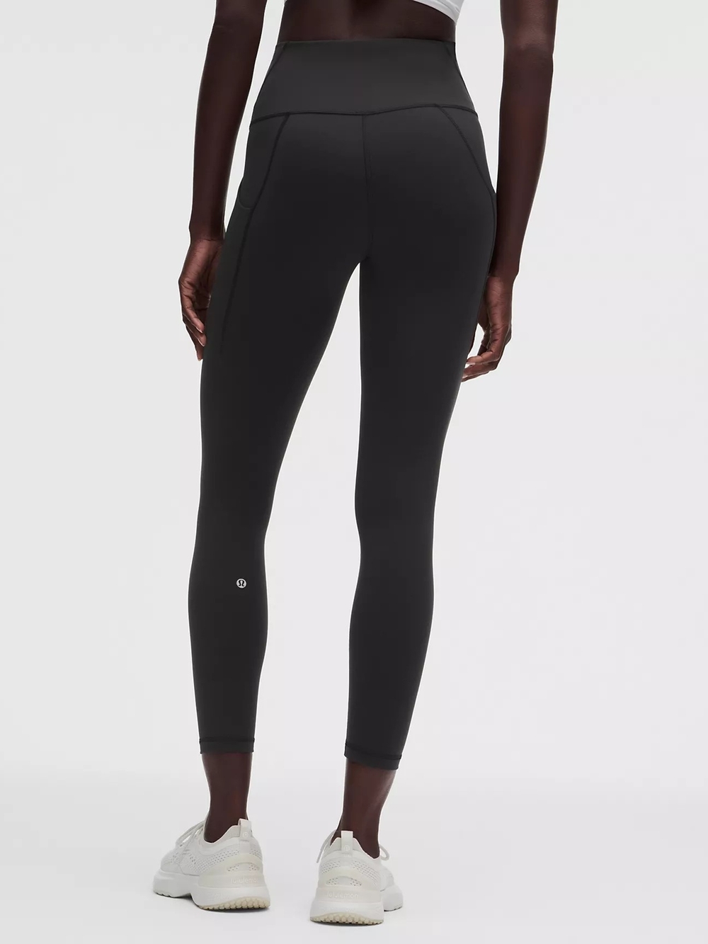 Lululemon Wunder Train Contour Fit HR Tight 25" Black Size 8 - EUC